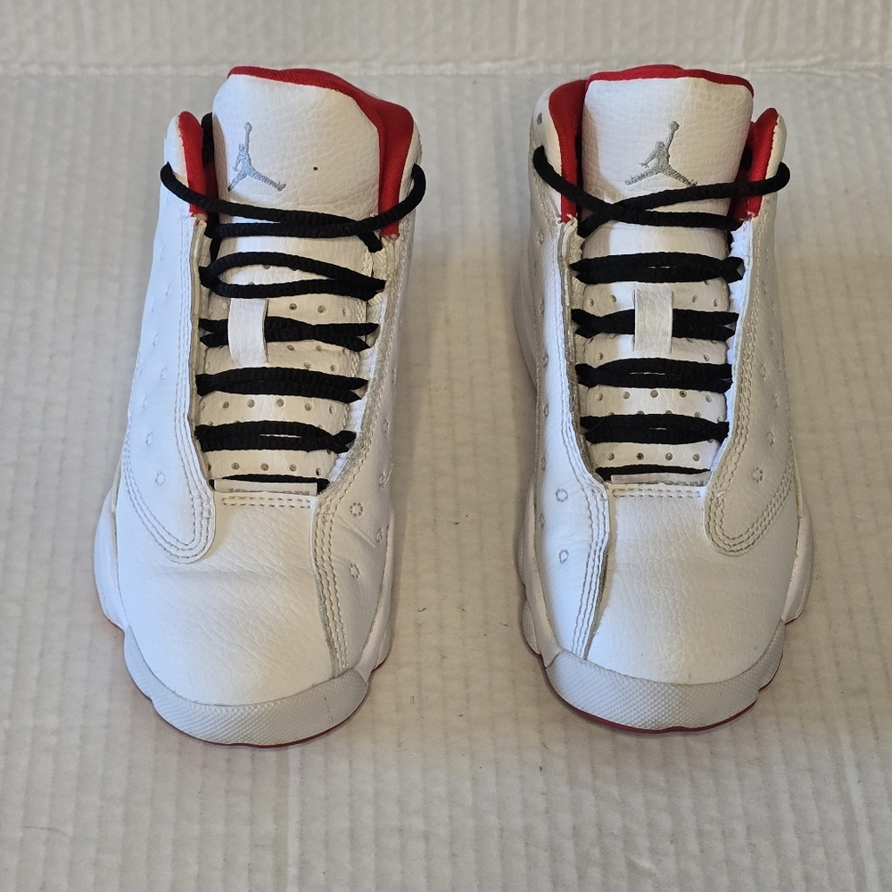 Jordan 13 Retro History of Flight Kids Sneakers Size 11C White Red OG - Picture 2 of 12